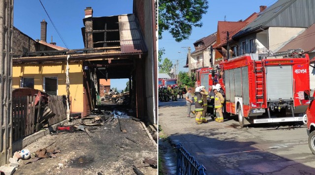 Niedziela rano. Tak wygląda Nowa Biała kilkanaście godzin po pożarze