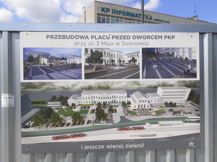 Nowa instalacja stanęła przy dworcu PKP w Sosnowcu pod...