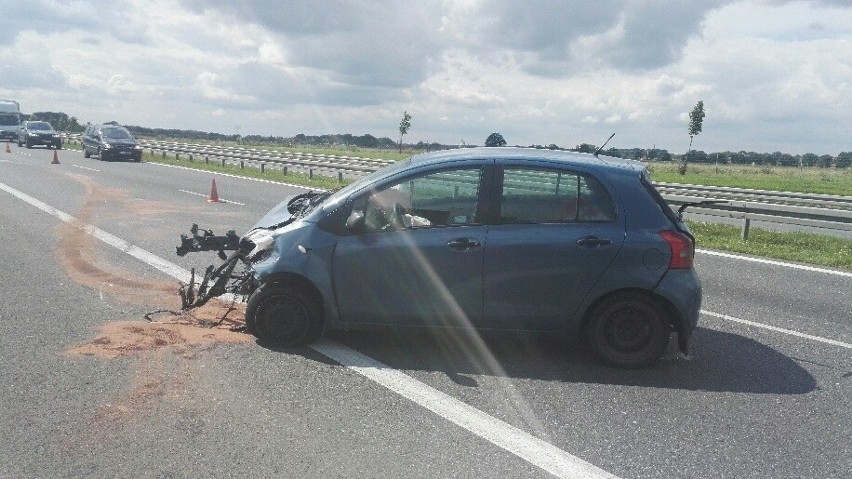 Wypadek za zjazdem Łozina