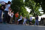 Capoeira Unicar Białystok. Brazylijska walka w centrum miasta [ZDJĘCIA]