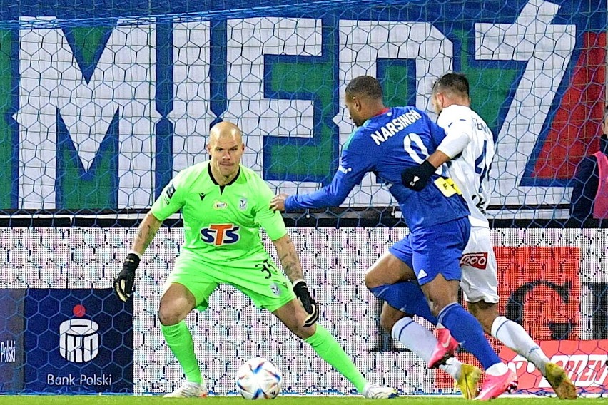 Miedź Legnica - Lech Poznań 2:2