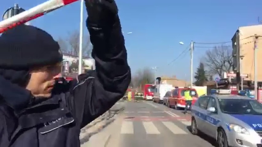 Wybuch na Dębcu w Poznaniu: Policjanci przejęli teren gruzowiska. Rozpoczynają oględziny