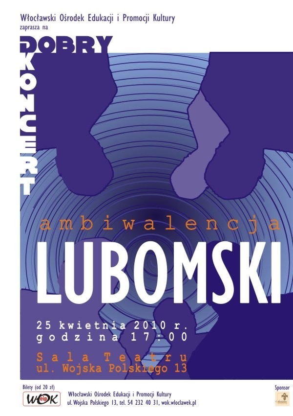 Mariusz Lubomski - platkat