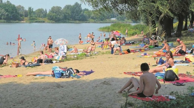 Teraz jest tu prowizoryczne kąpielisko. Dzięki dofinansowaniu może powstać profesjonalne miejsce z bazą gastronomiczną