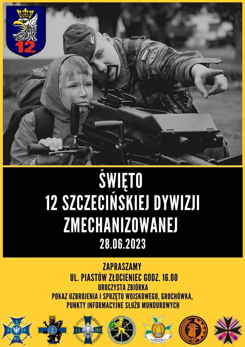 Obchody 78-lecia istnienia 12 Szczecińskiej Dywizji Zmechanizowanej w środę w Złocieńcu