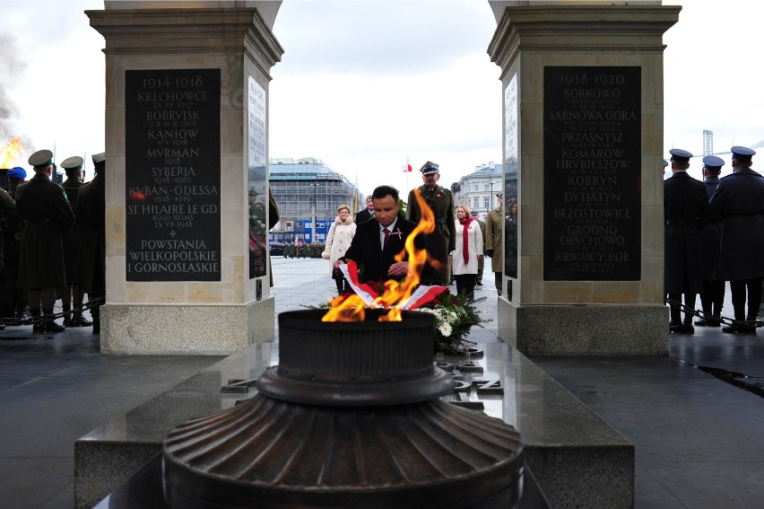 Święto Niepodległości 2015. Uroczystości na placu...