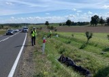 Śmierć motocyklisty na drodze pod Bydgoszczą. Policja wyjaśnia okoliczności wypadku