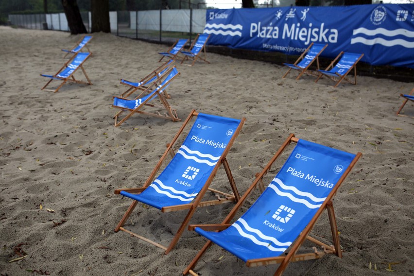 Kraków. Otwarta plaża na Zwierzyńcu [ZDJĘCIA]