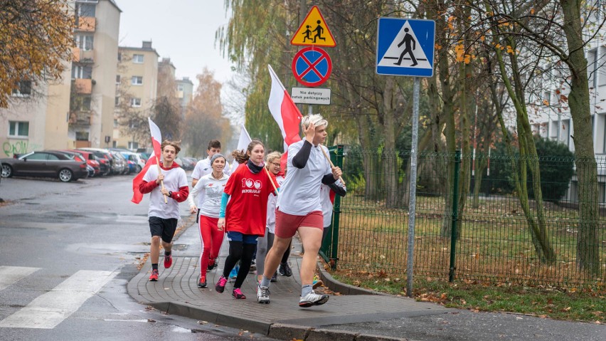 W piątek IX LO w Bydgoszczy zorganizowało bieg z okazji...