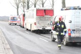 Wypadek pod Wrocławiem. Dwie osoby lekko ranne