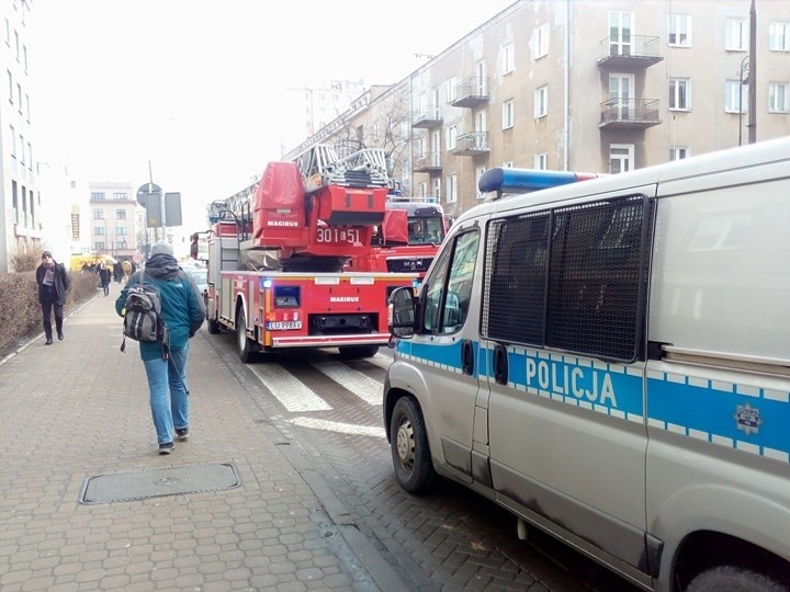 Akcja policji przy ul. Okopowej w Lublinie. Co się stało? (ZDJĘCIA)