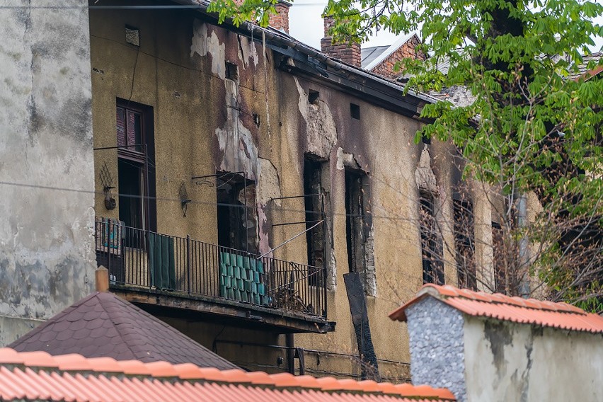 Nowy Sącz. Pożar na ulicy Piotra Skargi