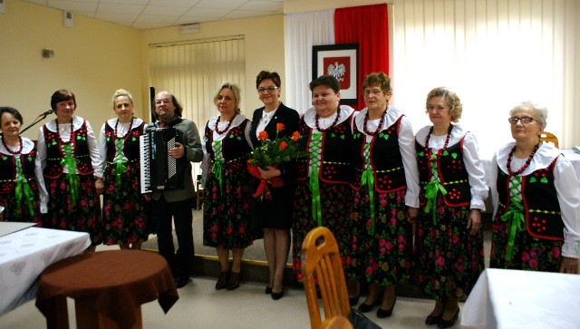 Panie z Jarzębiny dały koncert podczas sesji Rady Gminy.