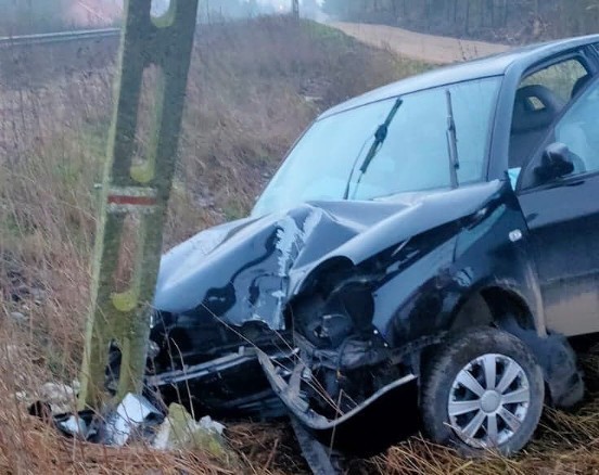 19-latek może mówić o dużym szczęściu, bo nic mu się nie stało.