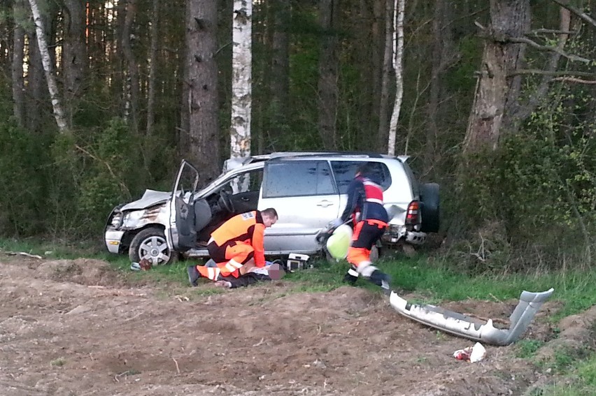 Kobylin Pogorzałki. Śmiertelny wypadek kierowcy suzuki