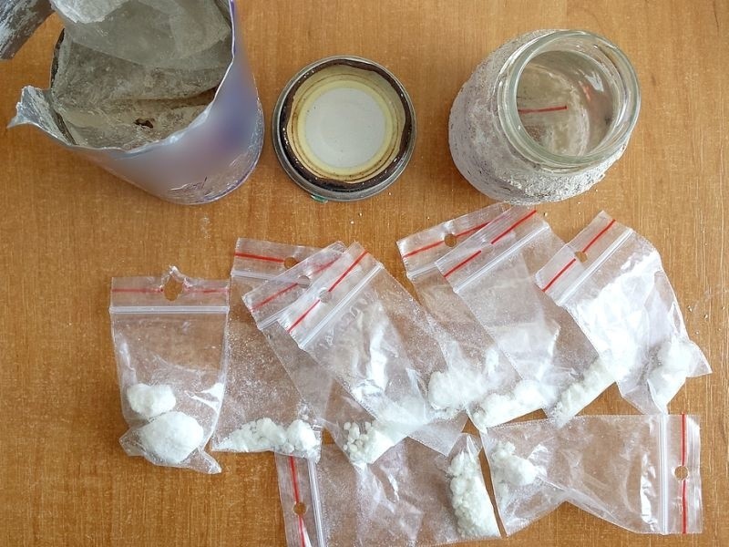 31-latek ukrywał 40 gramów amfetaminy (zdjęcia)