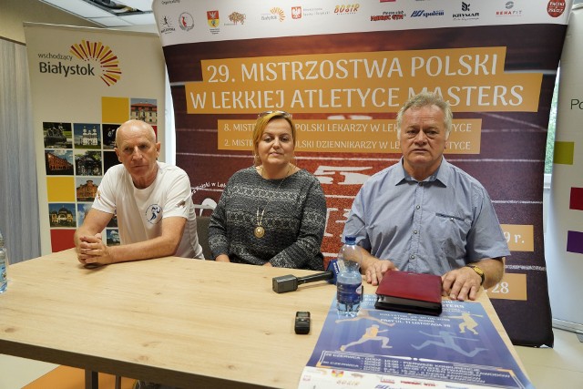 Jerzy Mydlarz, Edyta Mozyrska i Wacław Krankowski sa pewni, że w Białymstoku zobaczymy udane i ciekawe zawody