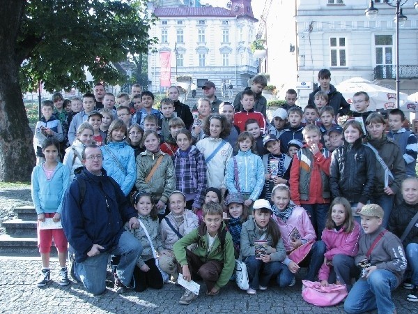 Uczestnicy City Game w Przemyślu.