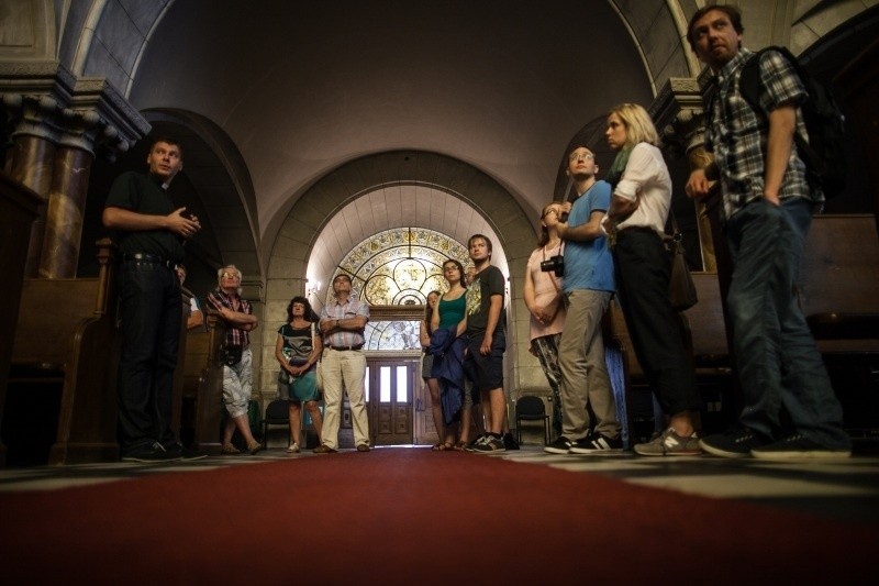 Urodziny Łodzi 2014. Łodzianie zwiedzali kościół św. Mateusza [zdjęcia]