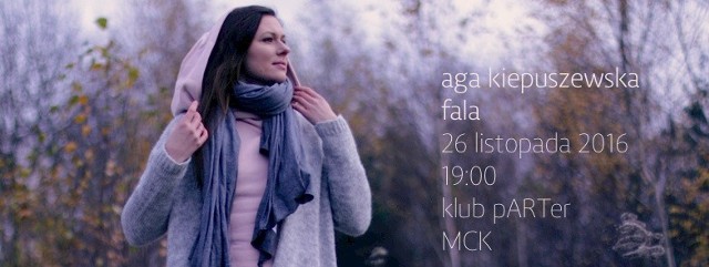 W ramach festiwalu Miejsce Kobiet w sobotę, 26 listopada, w Młodzieżowym Centrum Kultury zaśpiewa Aga Kiepuszewska.