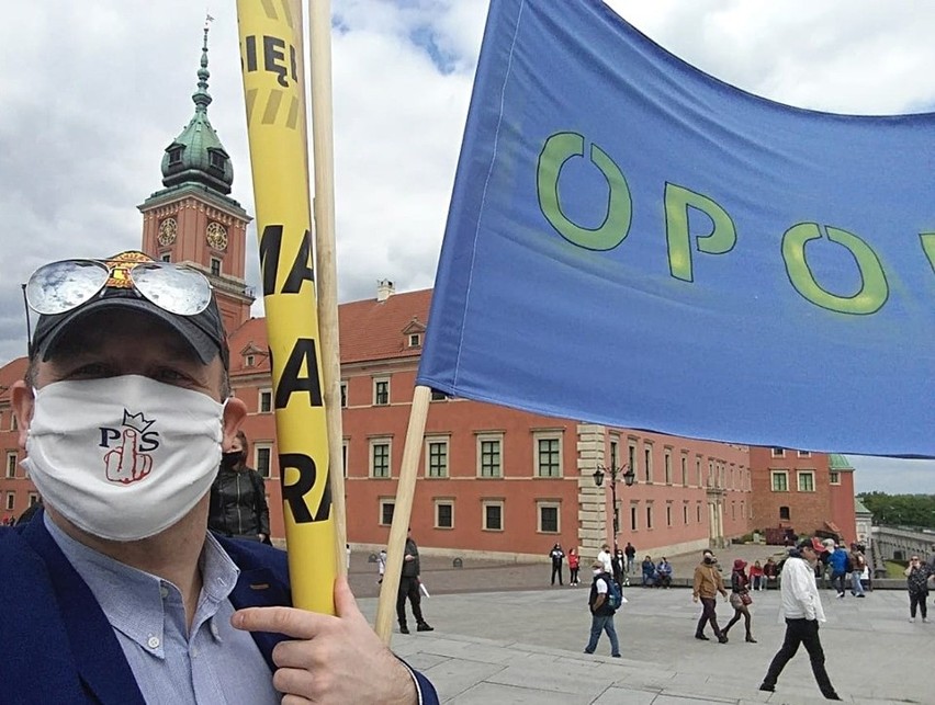 Opolanie pojechali w sobotę (16.05) na protest...