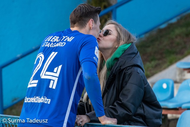 Błękitni Stargard - Stolem Gniewino 1-1.