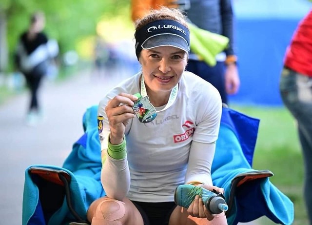 Ambasadorką biegów wirtualnych była Patrycja Bereznowska, która kilka dni temu pobiła rekord świata w biegu 48-godzinnym
