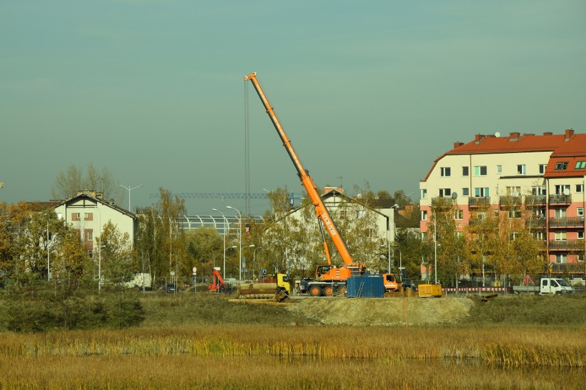 W dziurze przy Stadionie Wrocław ruszyły prace. Co tam powstaje? [ZDJĘCIA]                                   