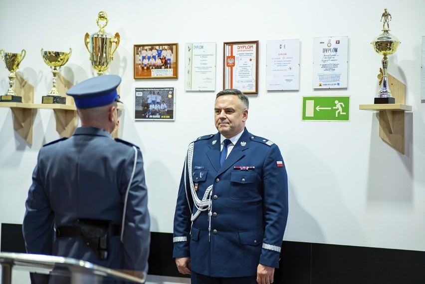 Pożegnanie Zastępcy Komendanta Powiatowego Policji w Olkuszu