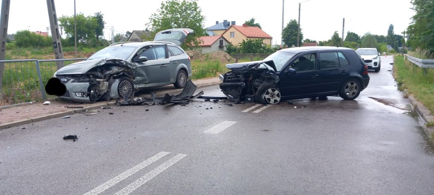 W środę 14 czerwca miał miejsce kolejny wypadek w Skrzyńsku...
