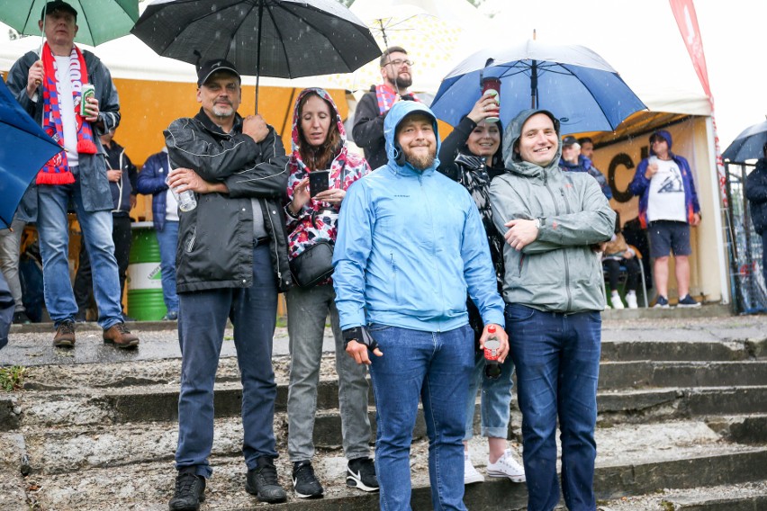 Na meczu Budowlanych Lublin było dużo śmiechu. Zobaczcie wesołych kibiców