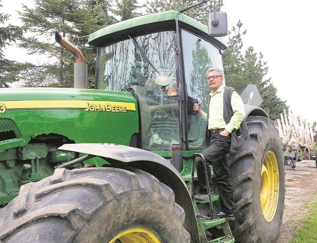 Leszek Dydyna mówi, że sprzęt jest wart około 400 tys. zł