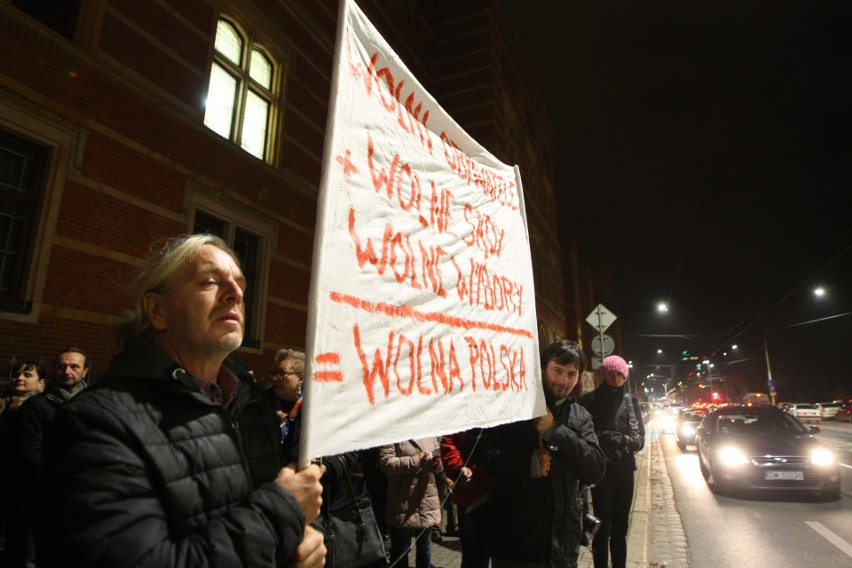 Wrocław: Manifestacja w obronie sądów [ZDJĘCIA]