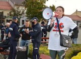 Protest koronasceptyków w Łowiczu [ZDJĘCIA Z DEMONSTRACJI]