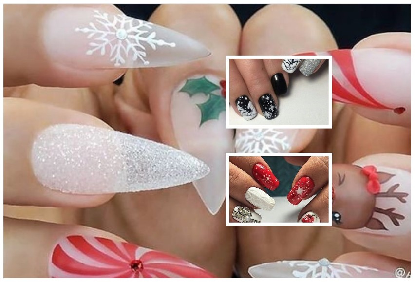 Paznokcie świąteczne: modne wzory i inspiracje. Manicure na Boże Narodzenie. Świąteczne wzorki na paznokcie DIY