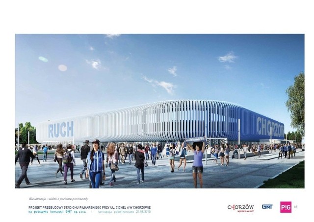 Chorzowscy radni zgodzili się na budowę nowego stadionu Ruchu