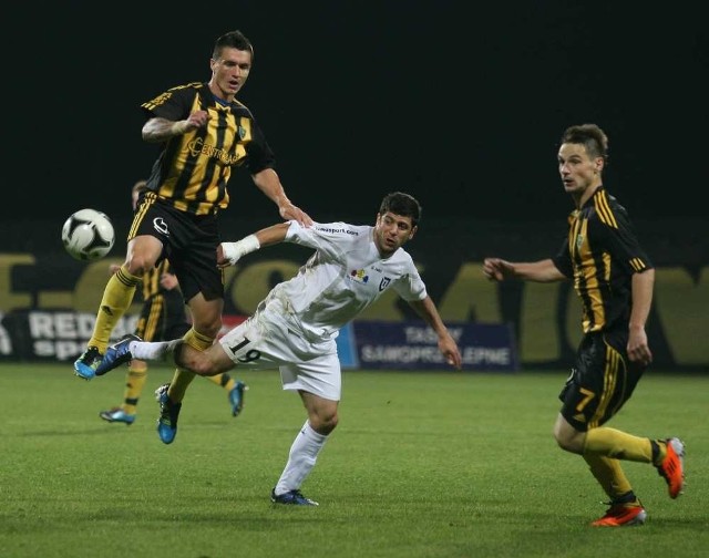 Poprzedni mecz GKS-u z Zawiszą przy Bukowej zakończył się zwycięstwem gości (1:0)