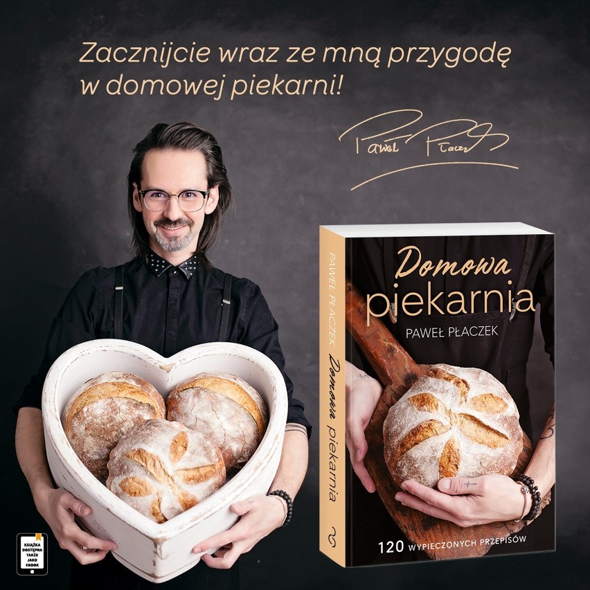 Jest także autorem książek kulinarnych: „Warszawa da się...