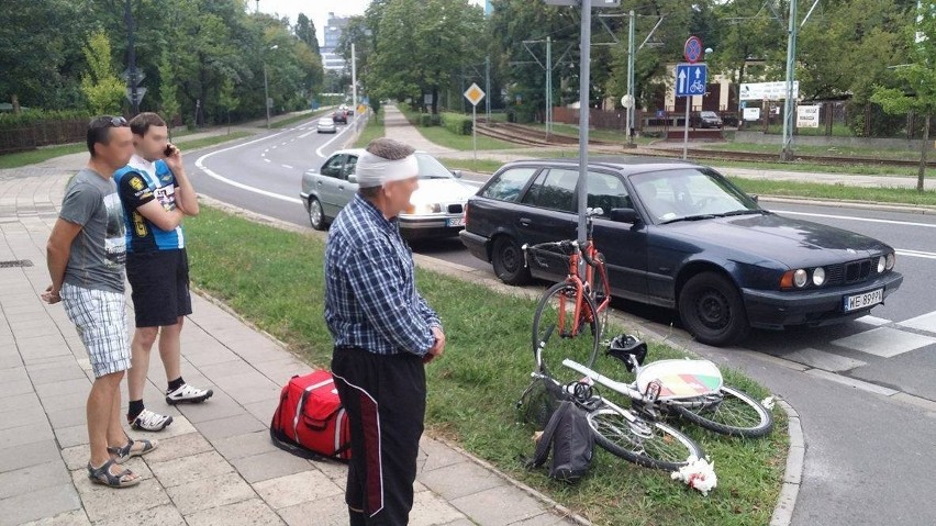 Rower miejski rozpadł się na pół. Takie same modele są w Szczecinie