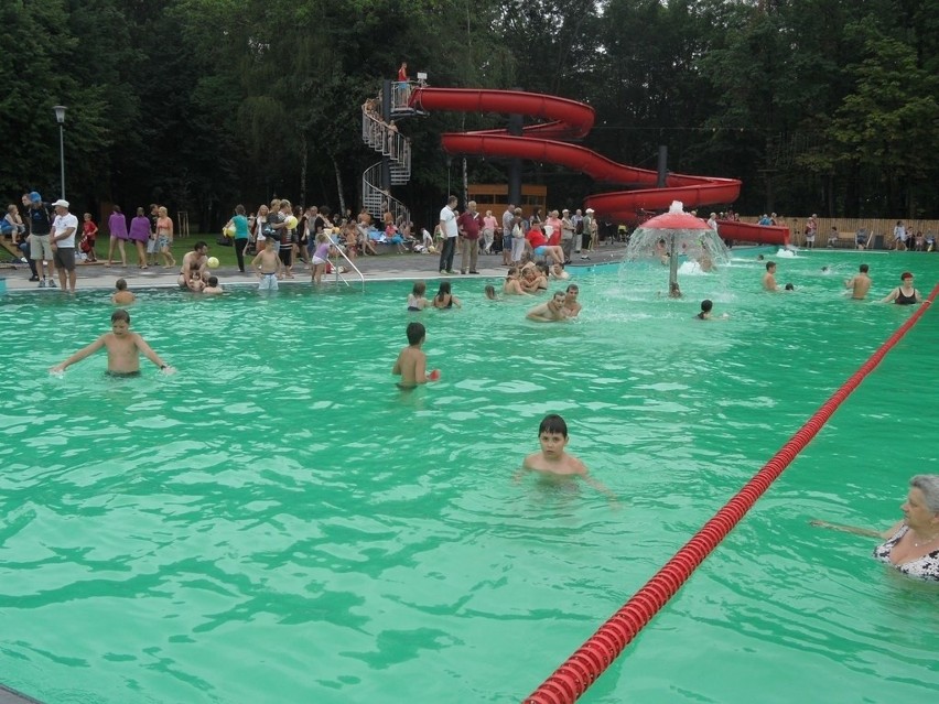Otwarcie basenu w Świętochłowicach