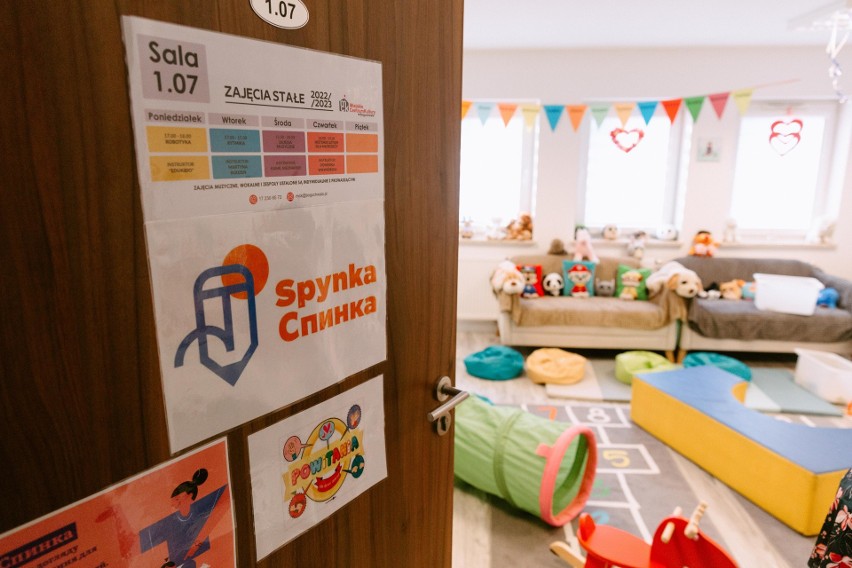 W Boguchwale otwarto "Spynkę" - miejsce integracji dla ukraińskich i polskich dzieci [ZDJĘCIA, WIDEO]