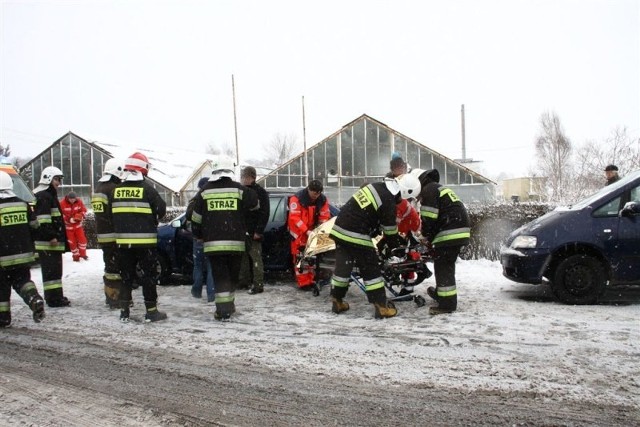 W wypadku w Chmielowicach ranne zostały dwie osoby.