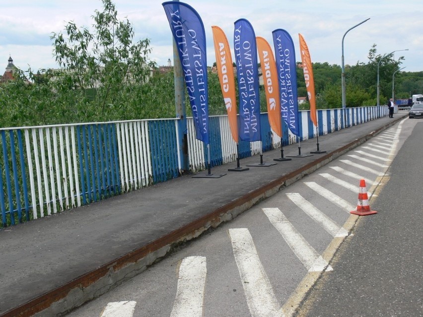 Rusza przebudowa mostu na Wiśle w Sandomierzu. Uwaga! Będzie nowe oznakowanie