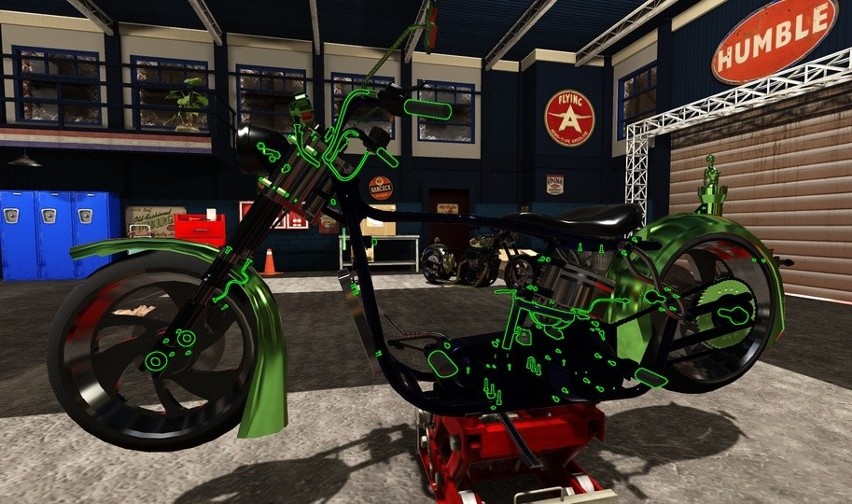 Motorbike Garage Mechanic Simulator...