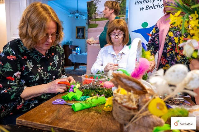 Warsztaty wielkanocne dla seniorów w Muzeum Regionalnym  Bełchatowie