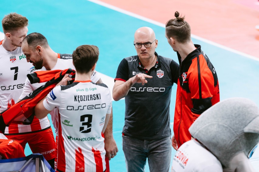 Asseco Resovia wygrywa z BBTS Bielsko-Biała i wraca na pozycję lidera [ZDJĘCIA]