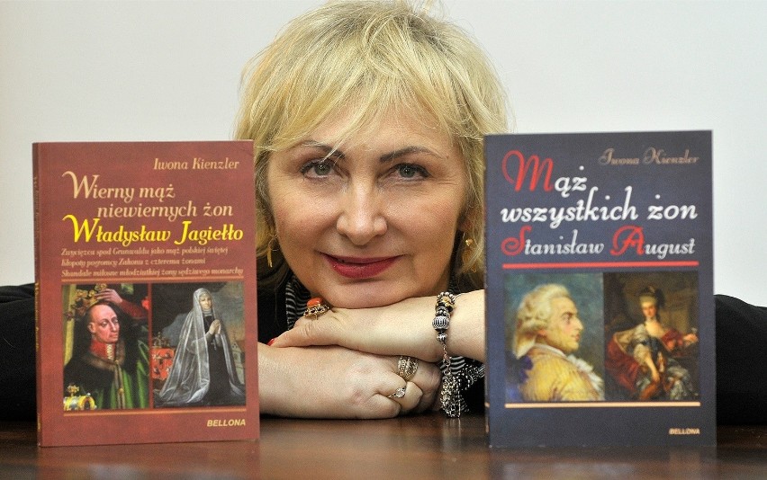 Iwona Kienzler, pisarka, autorka ksiazek o polskich władcach