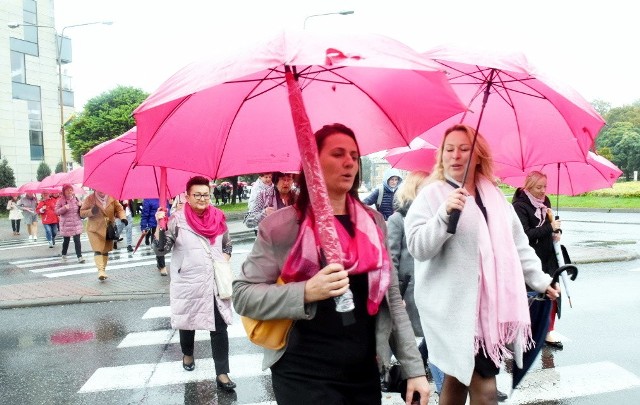 Różowy Marsz przeszedł ulicami Zielonej Góry w sobotę, 5 października 2019 r.