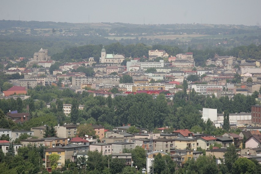 Widok z "Żylety" - budynku Wydziału Nauk o Ziemi...