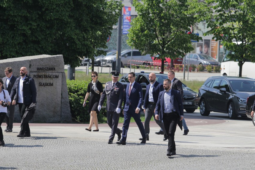 Premier Mateusz Morawiecki w sobotę, 18 maja, w Katowicach